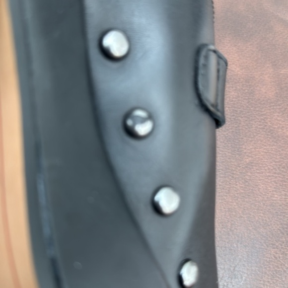 NEW Dolce Vita Yevan Black Leather Clogs Size 9.5 - Picture 11 of 11